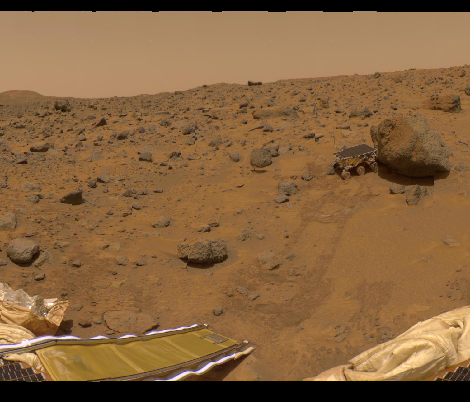 Der Mars bei Pathfinder.